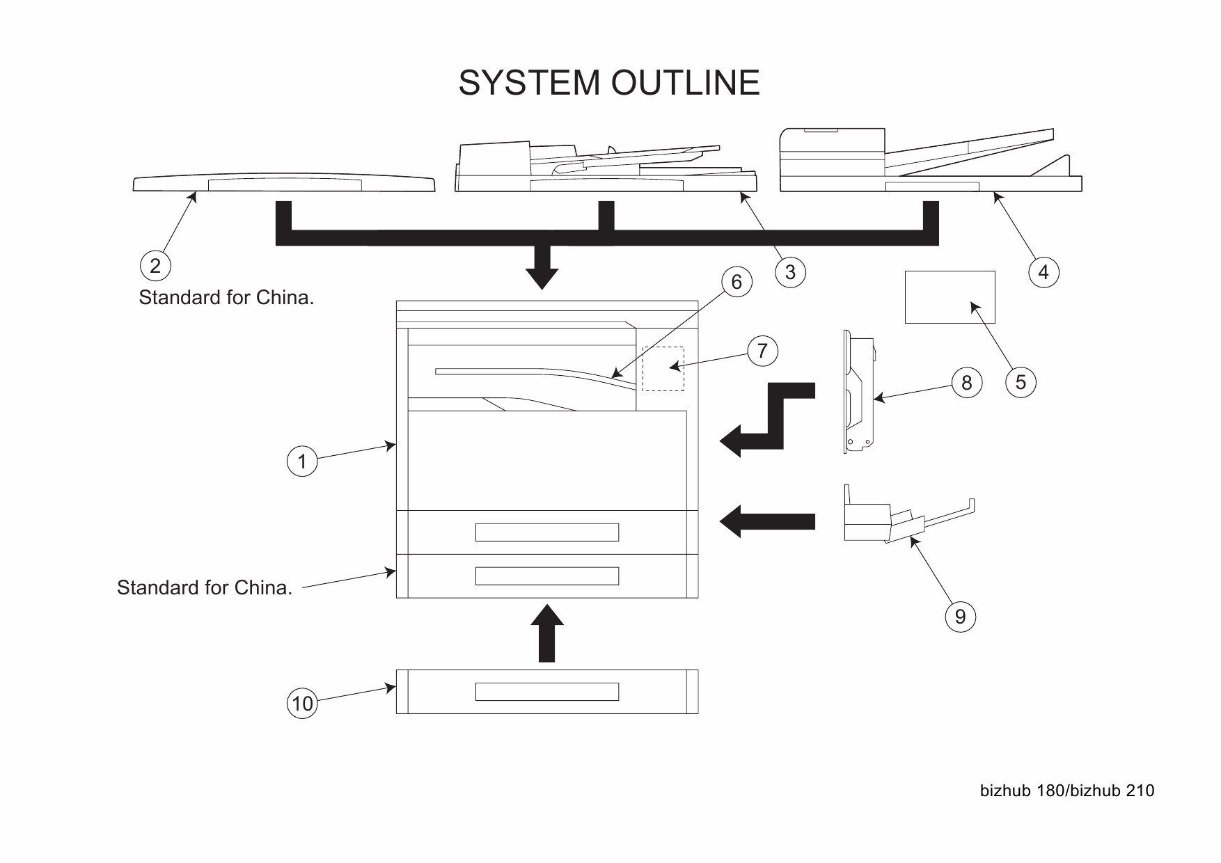 Konica-Minolta bizhub 180 210 Parts Manual-2